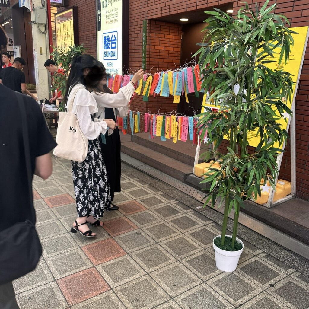 第一興商様ご協賛　商店街七夕イベント